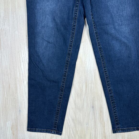 Lane Bryant Slim Bootcut Genius Fit Stretch Casual Basic Everyday Denim Jeans 16 - Picture 4 of 15